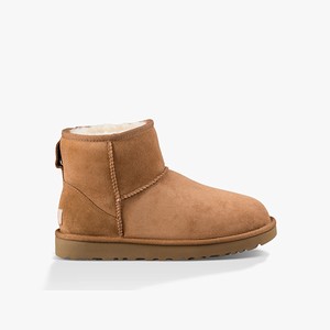 Ugg Classic Mini II Women Classic Boots Brown (8741XGEBU)